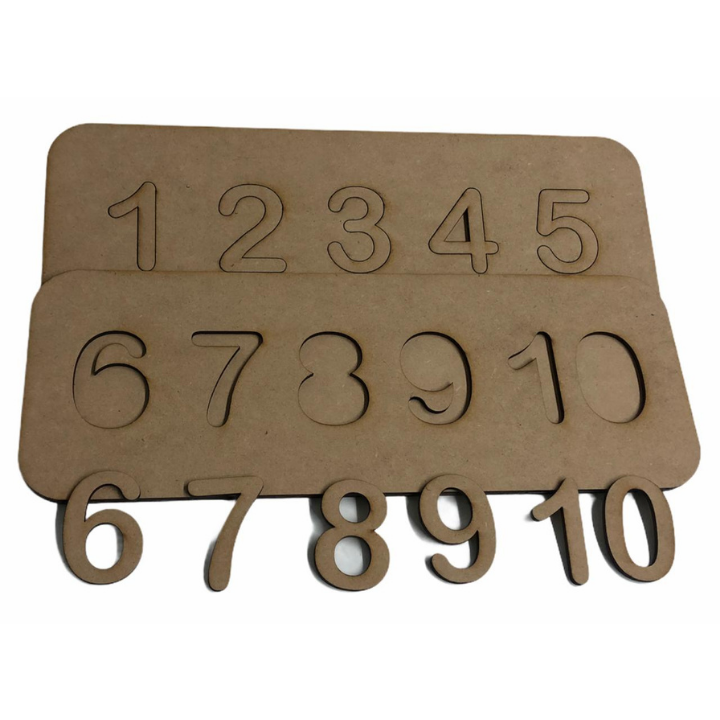 Tabla Encastre Numeros XL