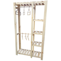Ropero Tienda 100x180x45 2 Colgadores