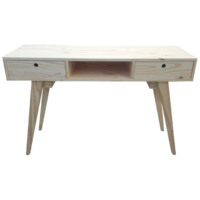 Escritorio 120cm 2 Cajones y 1 Hueco