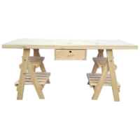 Escritorio Caballete con Cajon