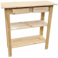 M Queso 100 / 120cm x 100cm Alto 2 Caj 2 Estantes