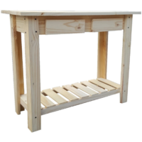 M Queso 100 / 120cm x 80cm Alto 2 Caj 2 Estantes