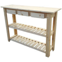 M Queso 140cm x 80 / 100cm Alto 3 Cajones