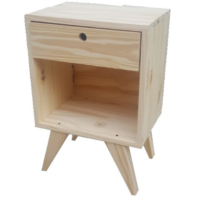 Mesa de Luz 1 Cajon y 1 Hueco