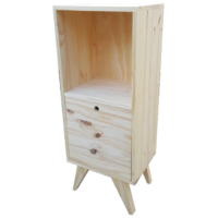 Biblioteca Alto 100cm 1 Puerta Grande y 1 Hueco