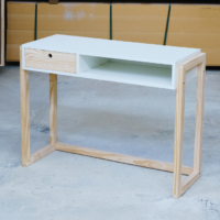 Escritorio Melamina 100cm 1 Cajon y 1 Hueco