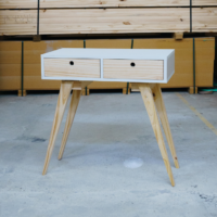 Escritorio Melamina 80cm 2 Cajones