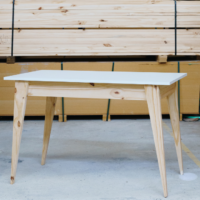 Mesa Comedor Melamina Retro