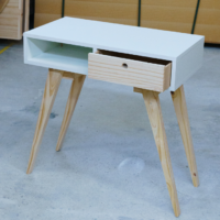 Escritorio Melamina 80x40cm 1 Cajon y 1 Hueco