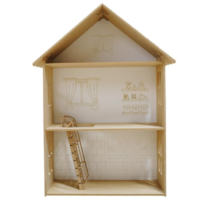 Casa 60cm c/Escalera Desarmada
